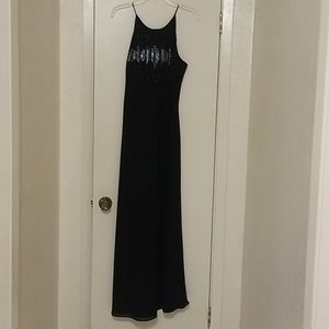 Long black dress